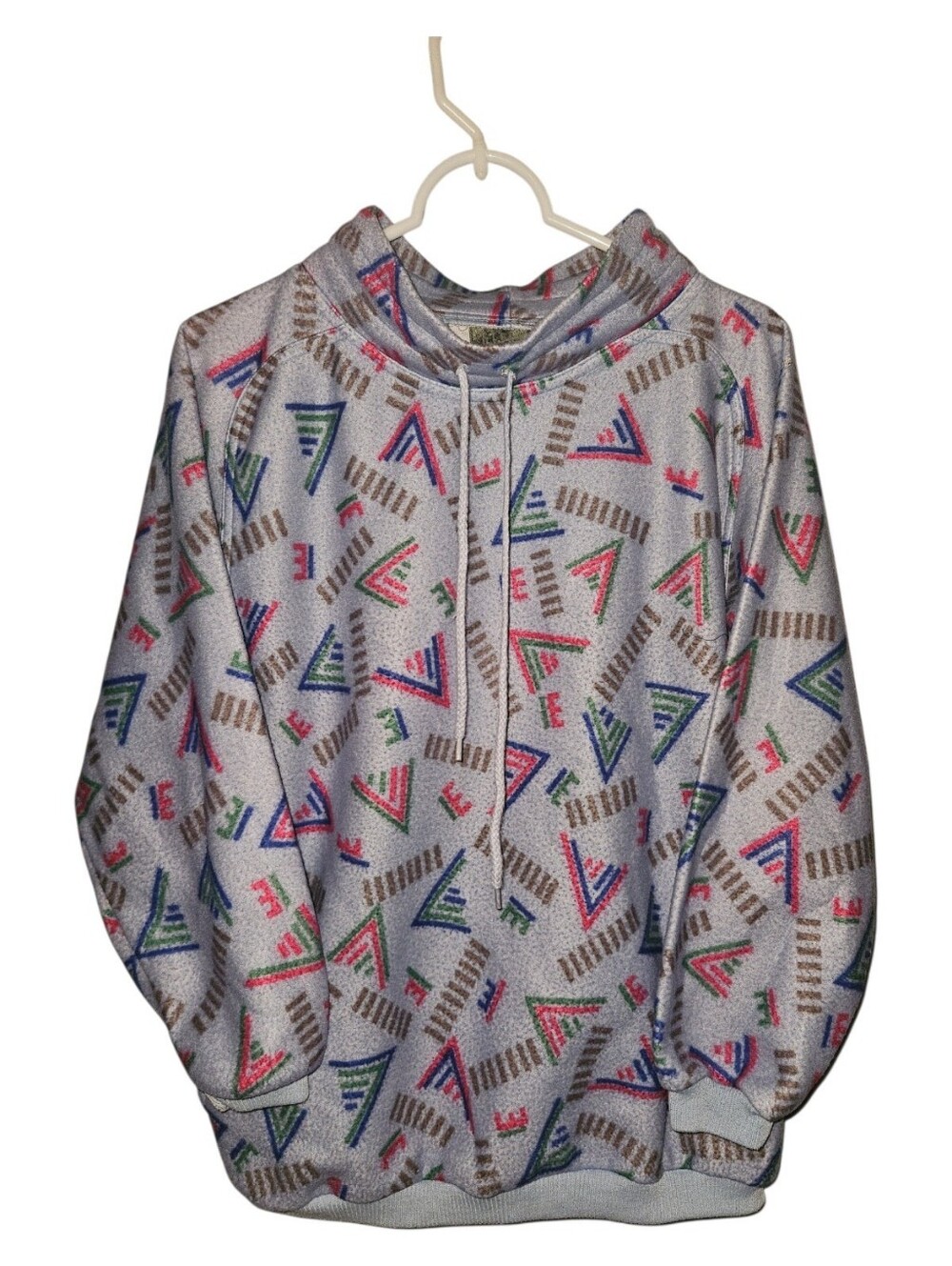 M VINTAGE 80's Gitano Fleece Pullover Top